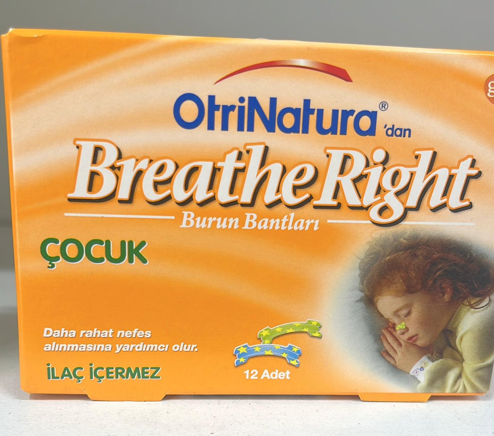 BREAT RİGHT ÇOCUK BURUN BANTI