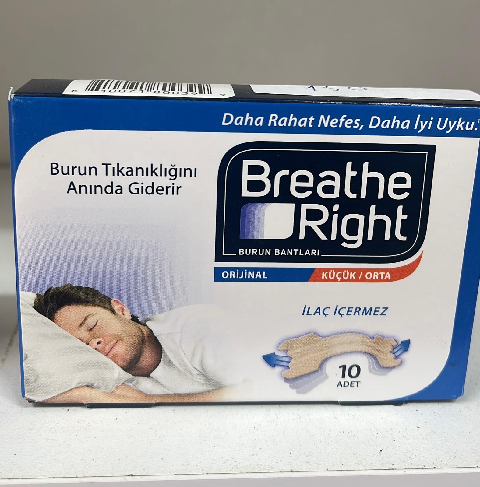 BREATHE RİGHT BURUN BANDI YETİŞKİN
