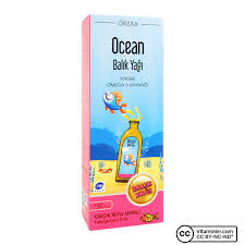 OCEAN TUTTİ FRUİTLİ  AROMALI BALIKYAĞI 150 ML SURUP